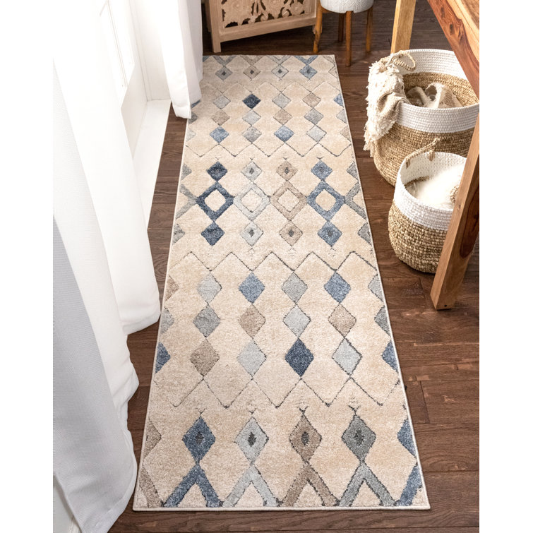 Well Woven Malaga Baikal Bohemian Blue/Ivory/Grey Rug & Reviews